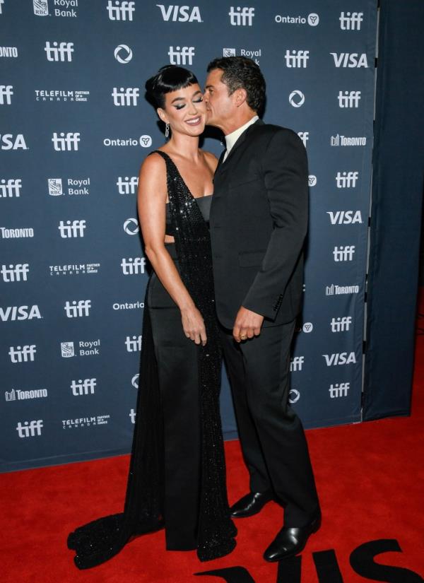 Katy Perry, Orlando Bloom at the Toronto Film Festival on Sept. 5