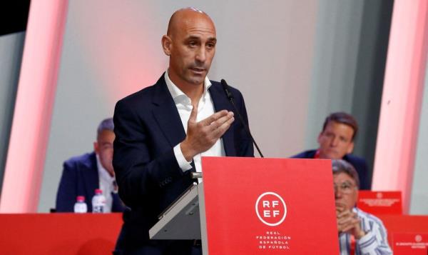 Football’s ruling body FIFA suspends Spanish soccer chief over kiss