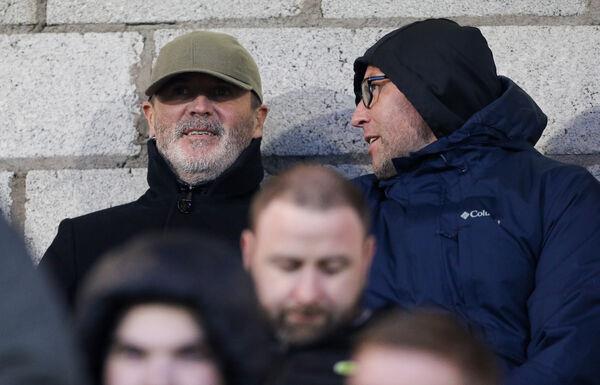 Roy Keane in attendance at the game. Pic Credit ©INPHO/Ken Sutton Roy Keane in attendance at the game. Pic Credit ©INPHO/Ken Sutton
