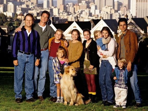 The cast of "Full House"