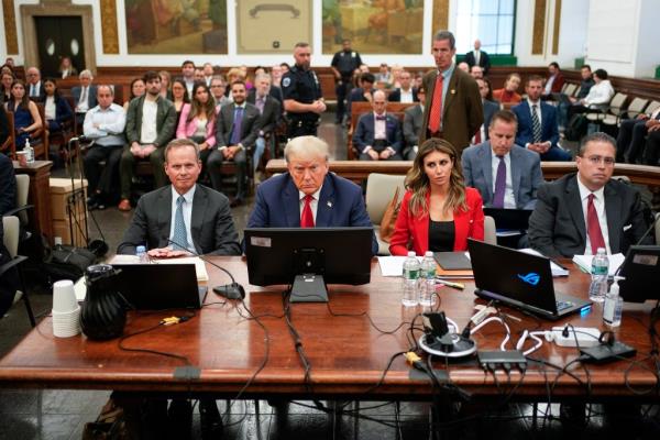 Donald Trump in court