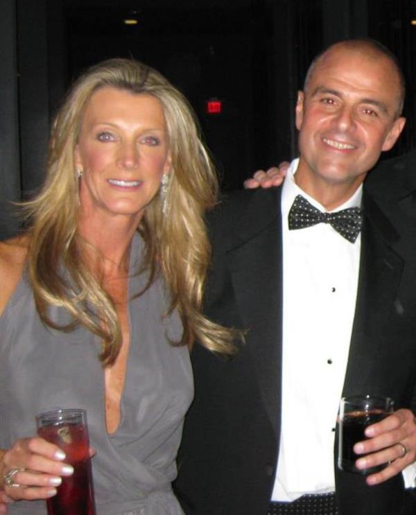 Joan Vassos and John in a photo posted to facebook on December 9, 2013.