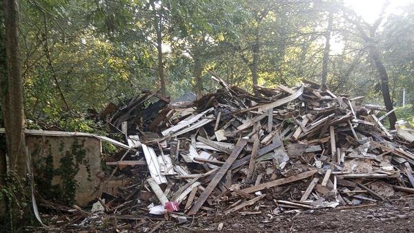 Woman returns from holiday to find home demolished