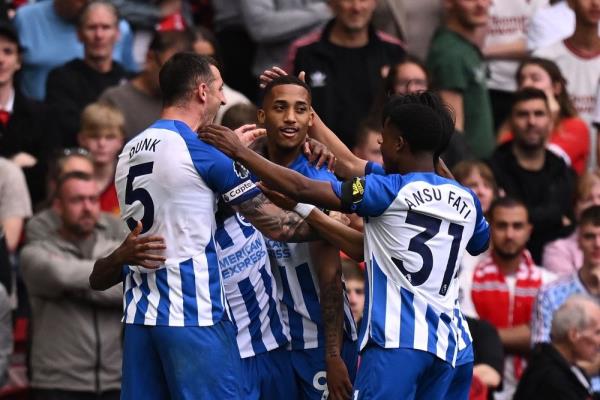 Brighton rock Man United as Old Trafford crisis mounts