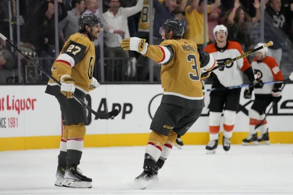 Flyers Golden Knights Hockey