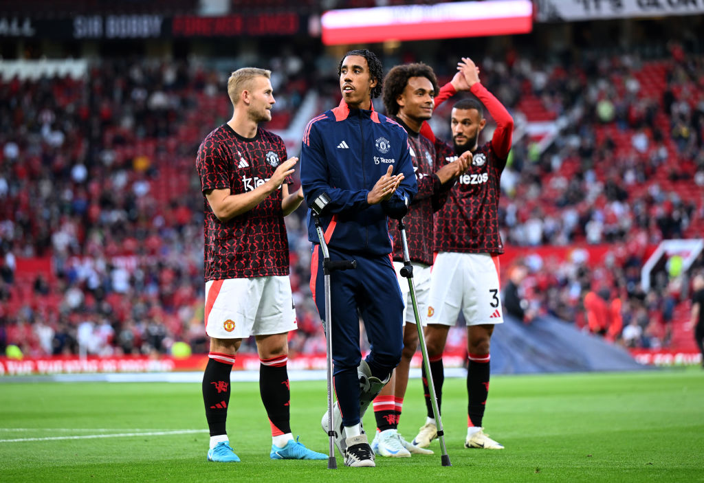 Manchester United defender Leny Yoro