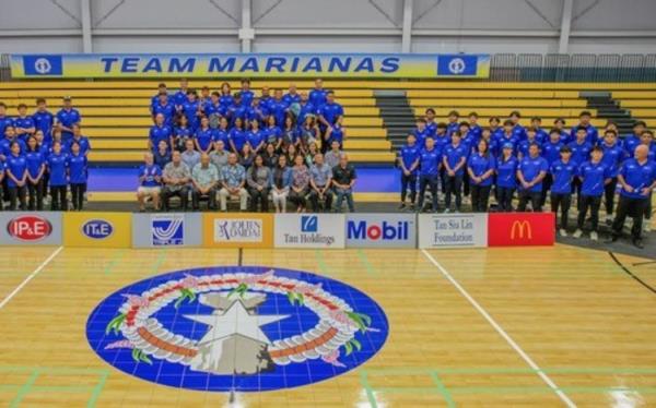 Team NMI to the 2023 Pacific Games.