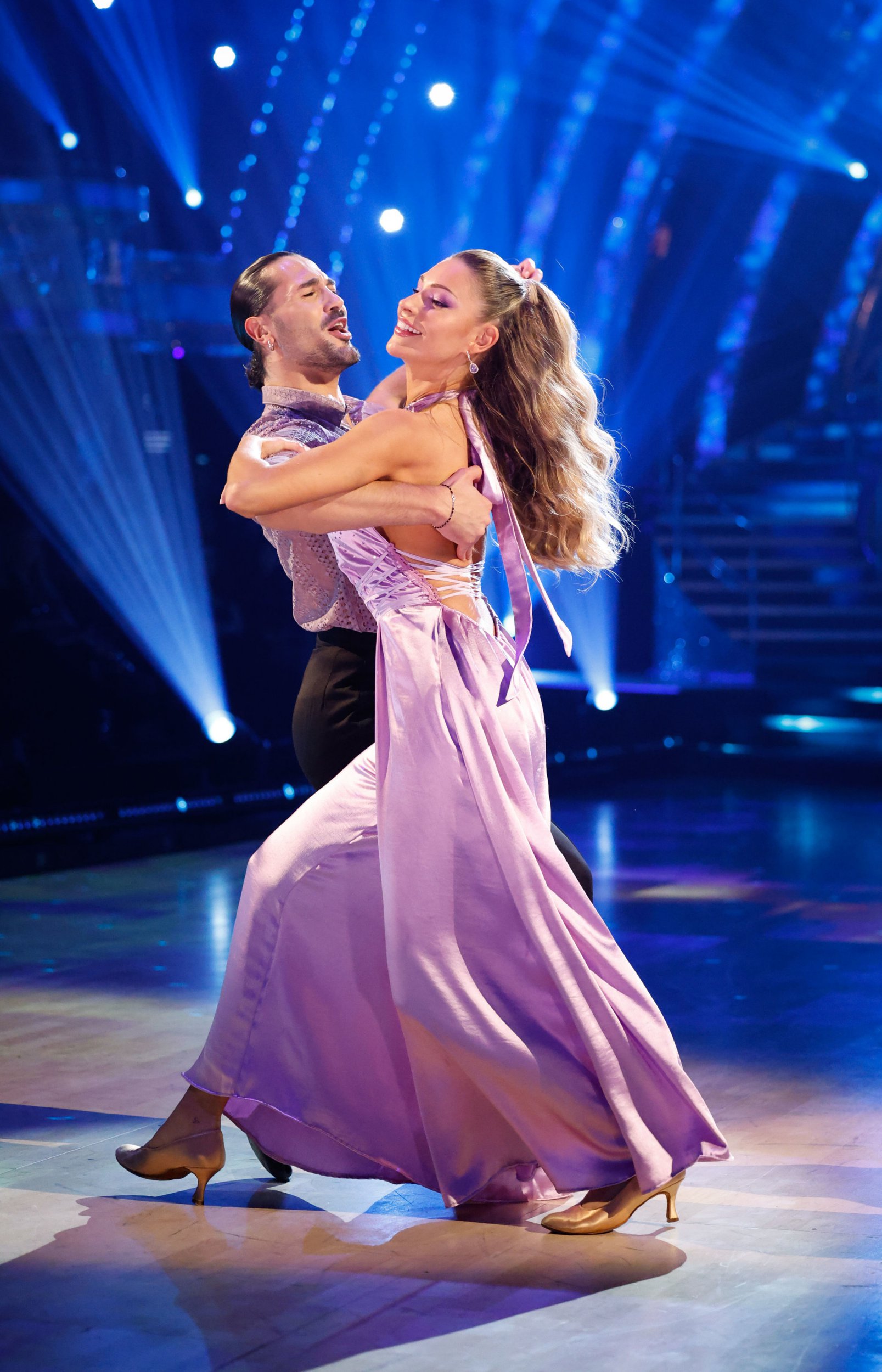 Vito Coppola and Zara McDermott on Strictly Come Dancing