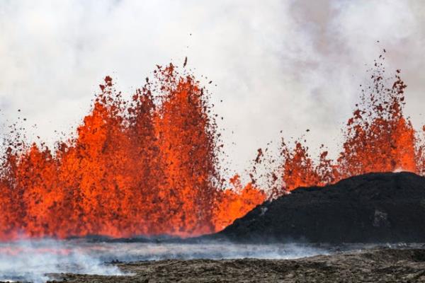 冰岛火山