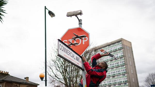 Removal of Banksy artwork reported to police to ‘help get it back’