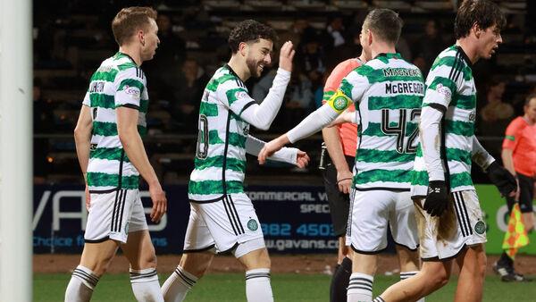 Mikey Johnston on the double as Celtic win