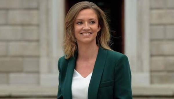 Holly Cairns, TD., leader of the Social Democrats. Photograph Moya Nolan