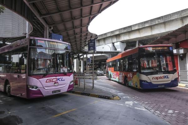 DBKL: GOKL巴士路线名称由颜色改为数字 