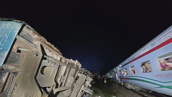 Two trains in deadly collision outside Bangladesh capital