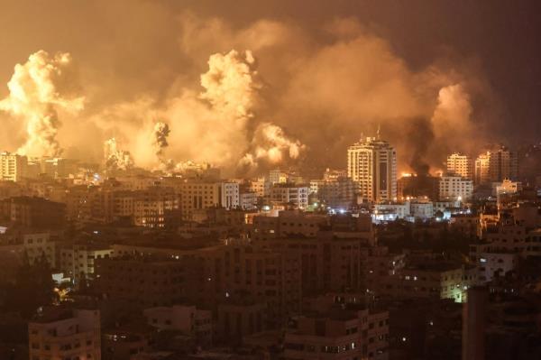Israeli artillery has been pummeling Gaza for a week. 