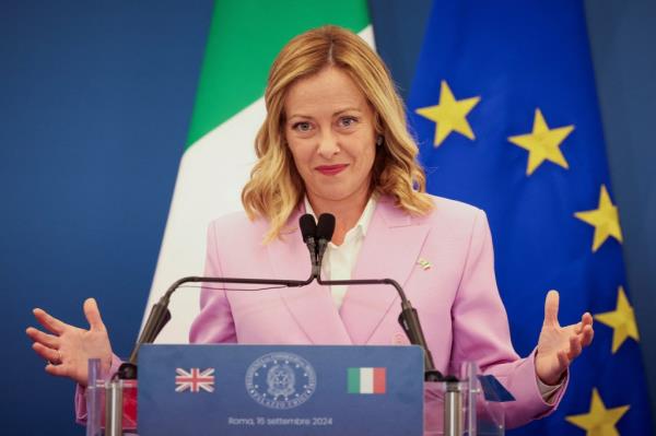 Italian Prime Minister Giorgia Meloni