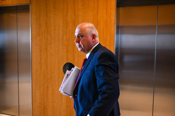 Victorian Labor’s policy committee had sought a meeting with Treasurer Tim Pallas over his plans for Births, Deaths and Marriages.