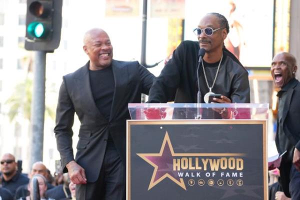 Dr. Dre Honored With a Star on the Hollywood Walk of Fame