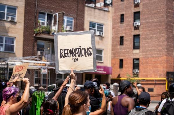 Protesting New Yorkers.