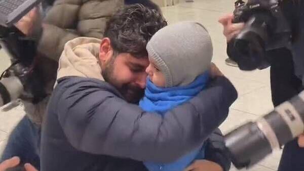 'We left our father to die': Tearful reunions in Dublin Airport amid fear for those left behind in Gaza