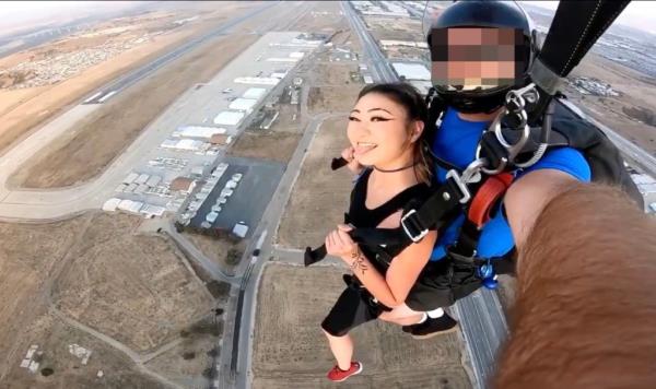 Skydiving mishap victim Kayla Kieko Black.