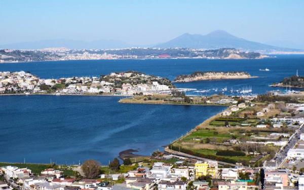 The Neapolitan volcanoes Vesuvius and Campi Flegrei