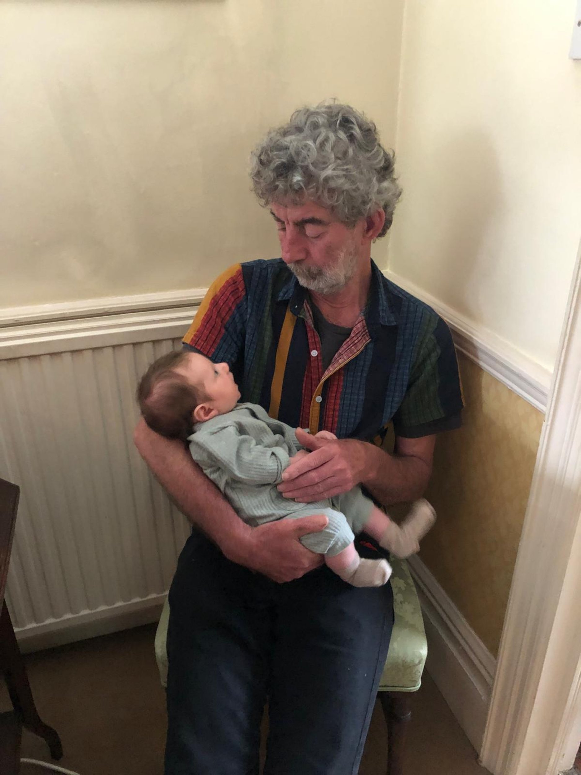 Undated handout photo issued by the family of retired British doctor Tom Doherty, 67, from St Albans, of Mr Doherty with grandaughter Martha. The family of Mr Doherty, who was hiking and camping near Col d'Escots in the French Pyrenees, lost contact with him on Tuesday almost 48 hours ago and have issued an urgent appeal after he went missing, a search is underway involving dogs and helicopters. Issue date: Thursday August 8, 2024. PA Photo. His daughter, Rachel Doherty, told the PA news agency the family last heard from Mr Doherty at 19.07pm via WhatsApp. He sent them messages asking for help and told them he had fallen and could not move. See PA story POLICE Pyrenees. Photo credit should read: Family Handout/PA Wire NOTE TO EDITORS: This handout photo may only be used in for editorial reporting purposes for the contemporaneous illustration of events, things or the people in the image or facts mentioned in the caption. Reuse of the picture may require further permission from the copyright holder.