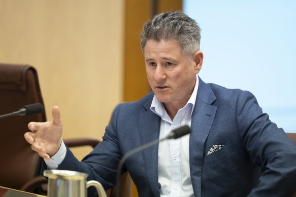 Nine Entertainment Company chief executive Mike Sneesby.