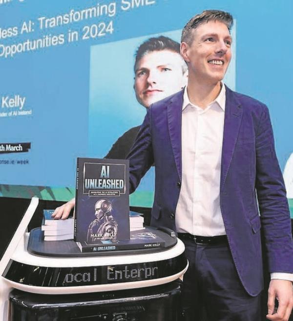 AI Ireland founder Mark Kelly said he sees the EU’s new AI Act as ‘a good starting point’. 	Picture: Damien Eagers
                    