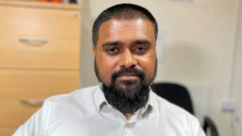 Tarek Islam, from the Fashion-workers Advice Bureau Leicester group