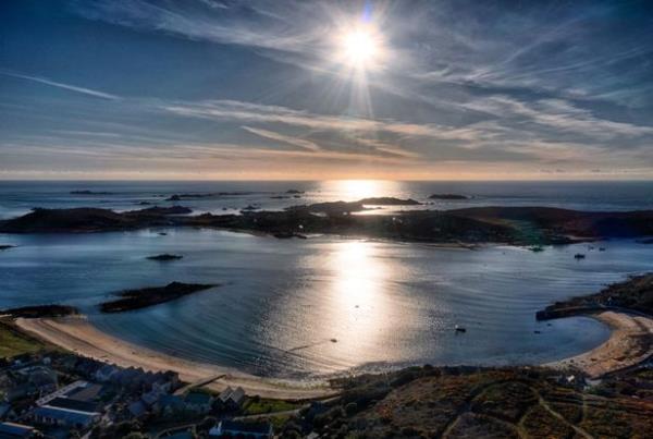 New Grimsby, Tresco looking towards Bryher, Isles Of Scilly