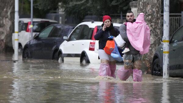 Storm Ciaran brings record rainfall to Italy as European death toll rises to 14