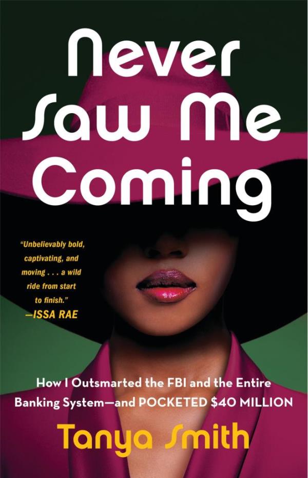 The cover of "Never Saw Me Coming"