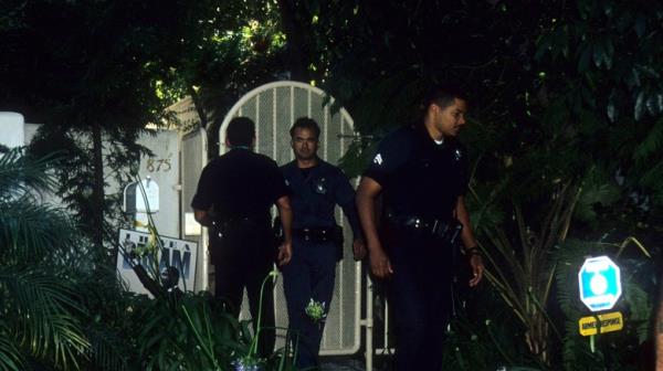 scene of Simpson murder