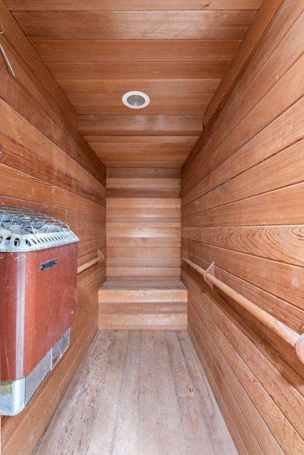 The sauna