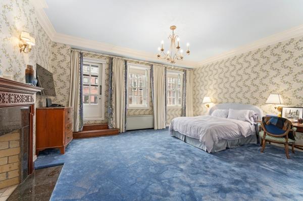 The main bedroom -- one of five or six in the home