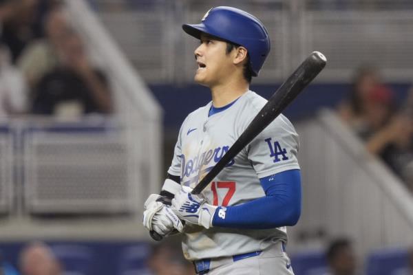Dodgers Marlins baseball