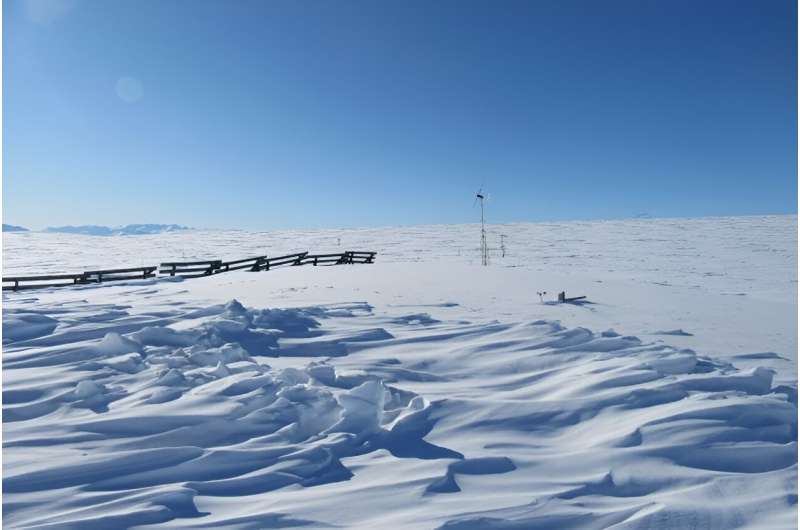 科学家表示，北极积雪加深推动温室气体排放