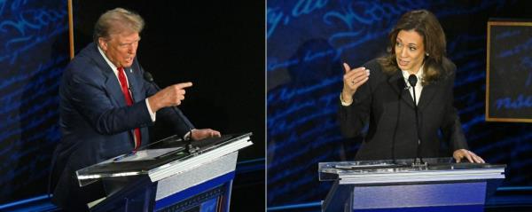 Trump and Harris debated on Tuesday in Philadelphia.