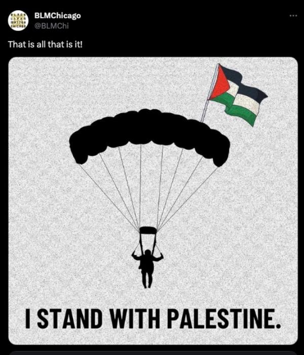 BLM Chicago tweet.