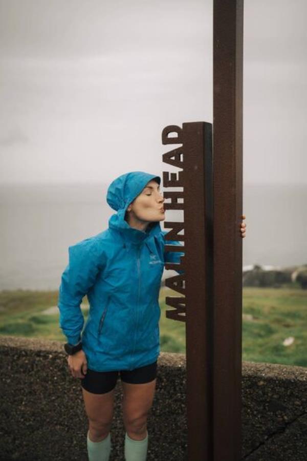 Sophie Power at Malin Head. Picture: Phil Hill / The PHBalance