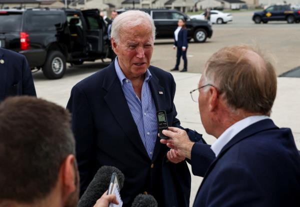 Biden has rejected bipartisan calls to resign before his term ends on Jan. 20.