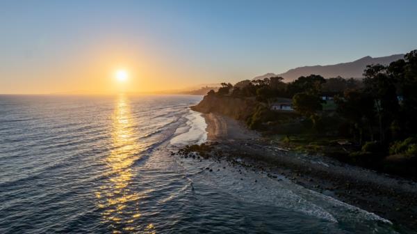 Sublime sunset views.