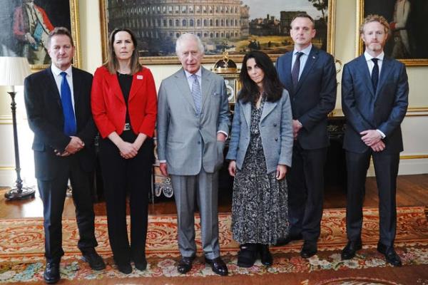 Audience at Buckingham Palace