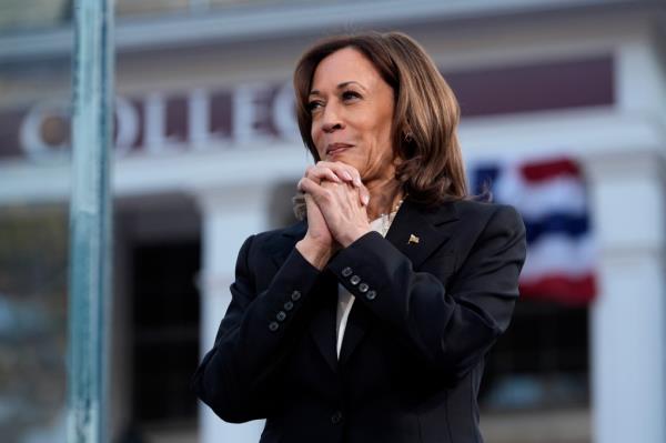 Harris gushed about the Cheney family's endorsement of her Democratic candidacy.