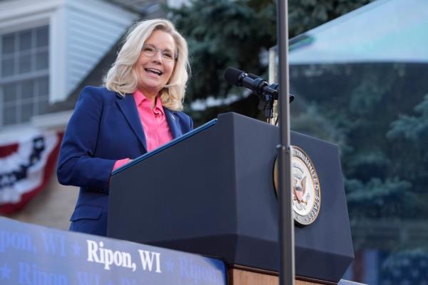 Cheney is the former third-ranking House Republican and a fervent critic of former President Donald Trump.