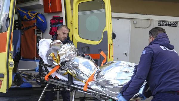 Search for missing crewmen after cargo ship sinks in heavy seas off Lesbos