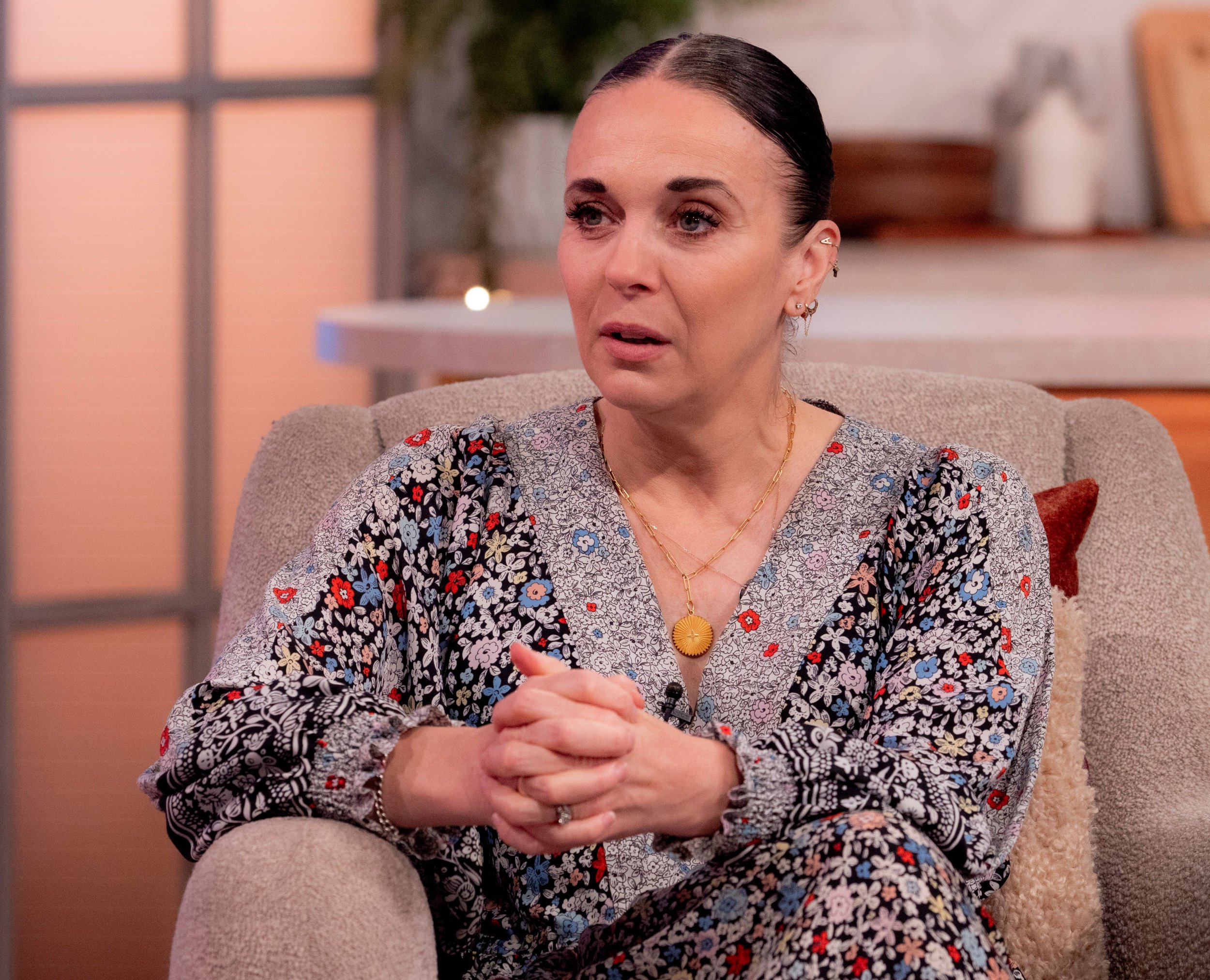 Amanda Abbington on Lorraine.