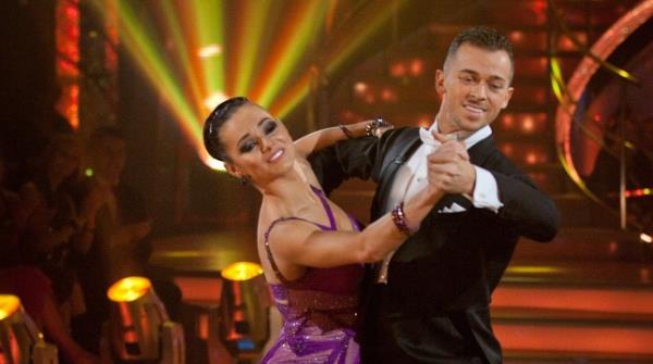 Kara Tointon and Artem Chigvintsev on Strictly Come Dancing