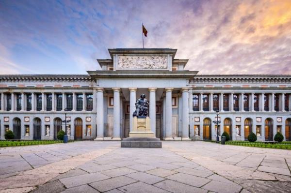 Madrid’s Prado museum is a highlight.